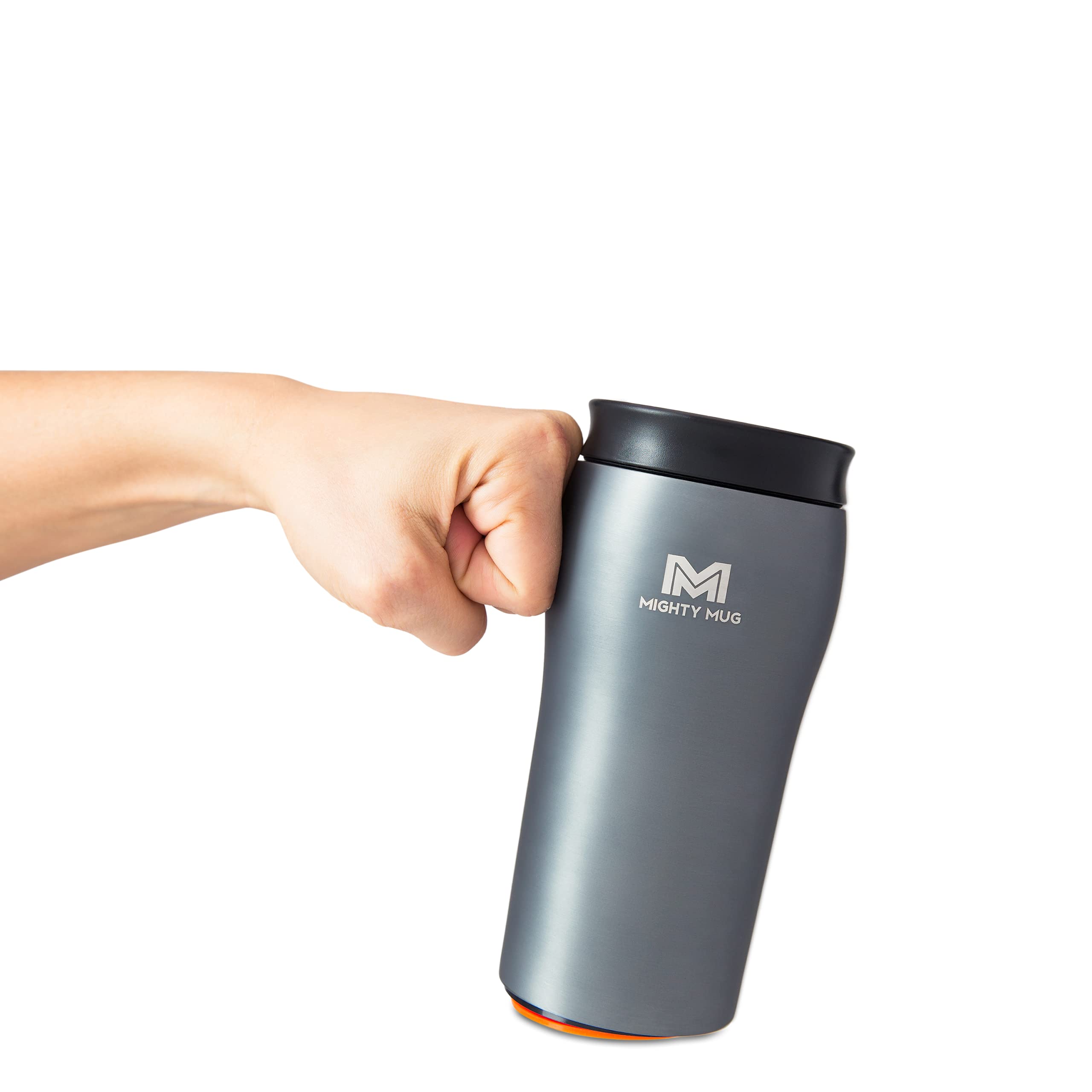 Sponsored Ad – Mighty Mug | The Untippable Mug | Grips When Hit, Lifts for Sips | Insulated Stainless Steel Tumbler | Cupholder Friendly | Gifts for Women Men All | Leakproof | 4 Hours Hot / 24 Cold |12oz |Charcoal