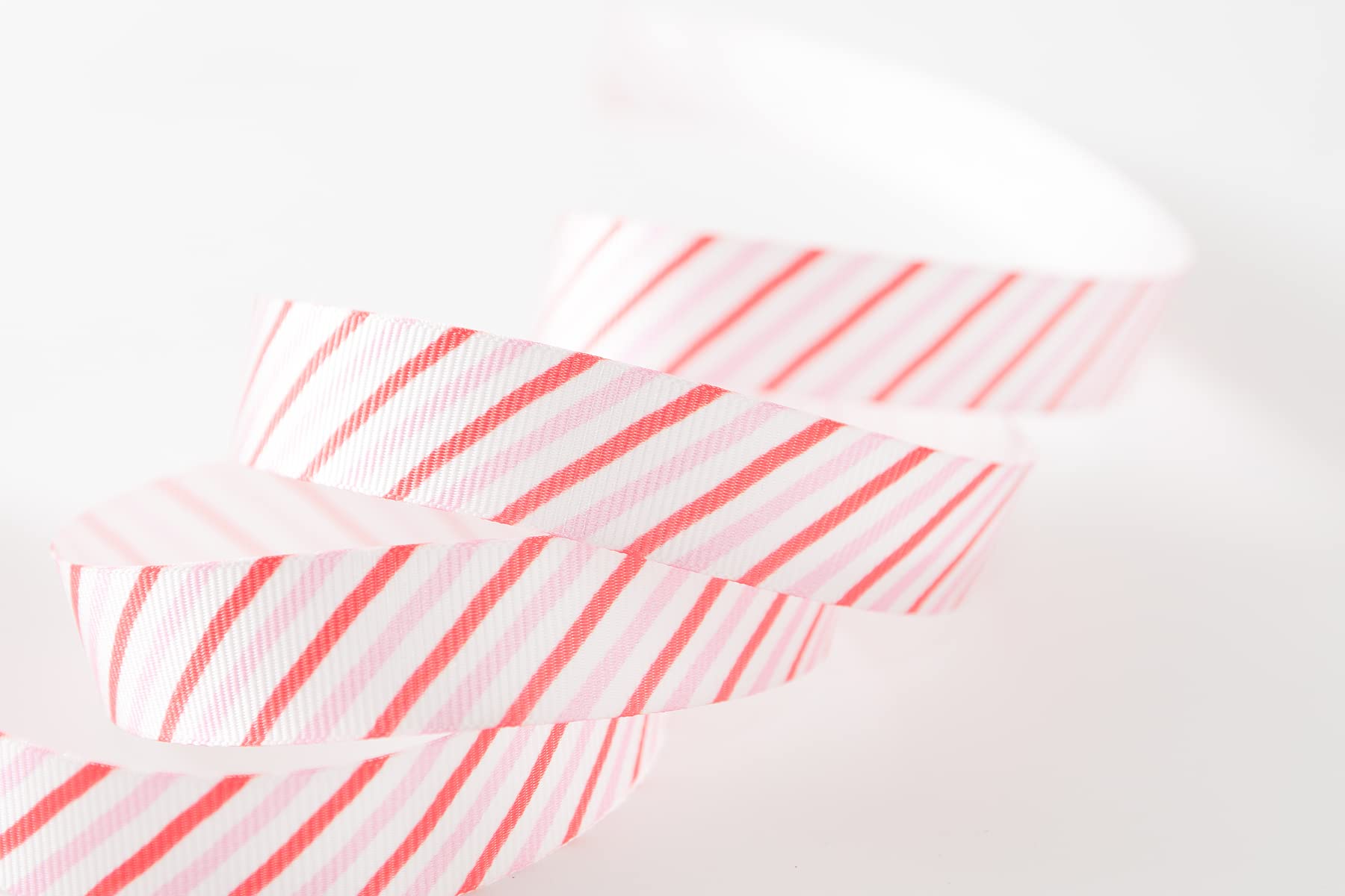 Valentine’s Day Ribbon Candy Crush Printed Pattern Grosgrain 16mm x 20m Reel, Multicolour - Image 2