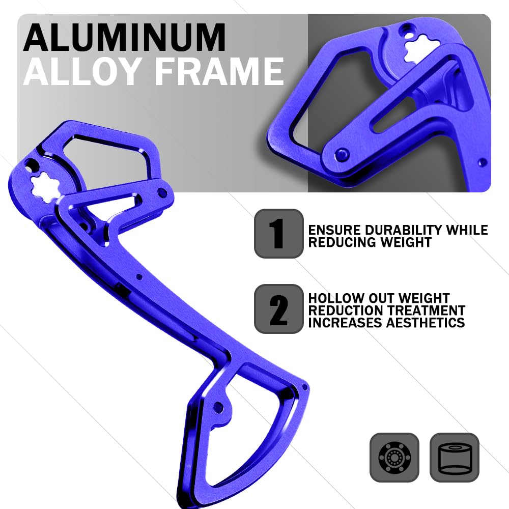 Pulegge per cambio cambio Shimano a 12 marce, XT XTR SLX M6100 7100 8100 9100 DEORE guida del cambio posteriore gabbia