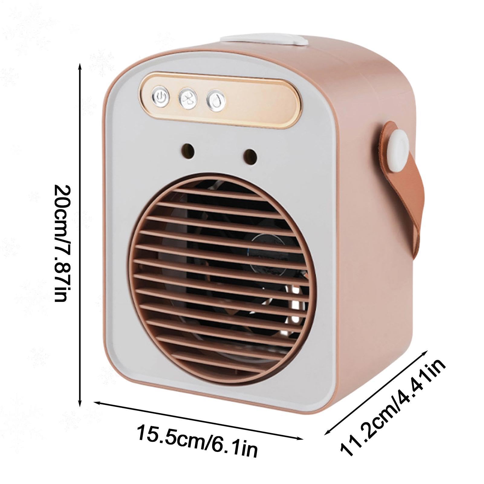 Generico Ventilatore Da Scrivania Senza Pale Nebulizzatore Ricaricabile | Ventilatore A Batteria Per Tavolo Per casa camera da viaggi campeggio pesca spiaggia tenda