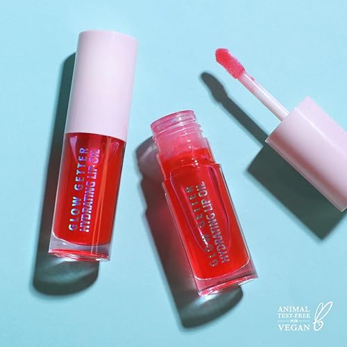 Miniatura 6 de Glow Getter - Aceite hidratante para labios (009, rosa burbuja)