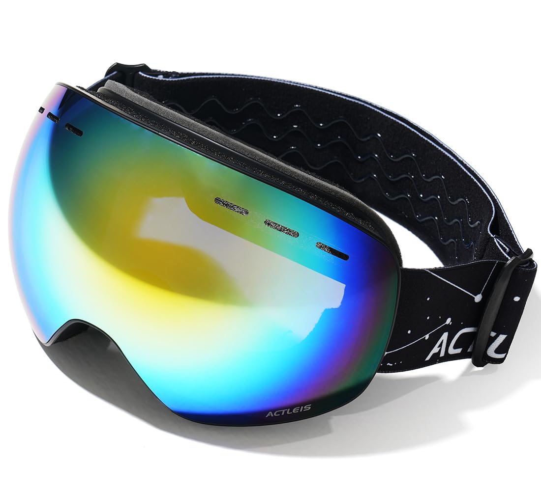 Amazon | [アクレイス] スキー ゴーグル 両層レンズ スノーボード