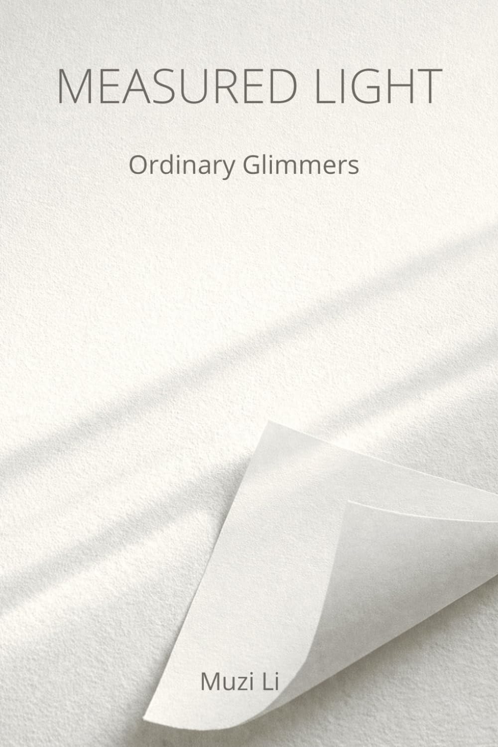 MEASURED LIGHT: Ordinary Glimmers (Muzi Li: Glimmers of Everyday Life (The Trilogy Collection)-On What Never Changed, What’s Still Unfinished, and the Quiet Moment)