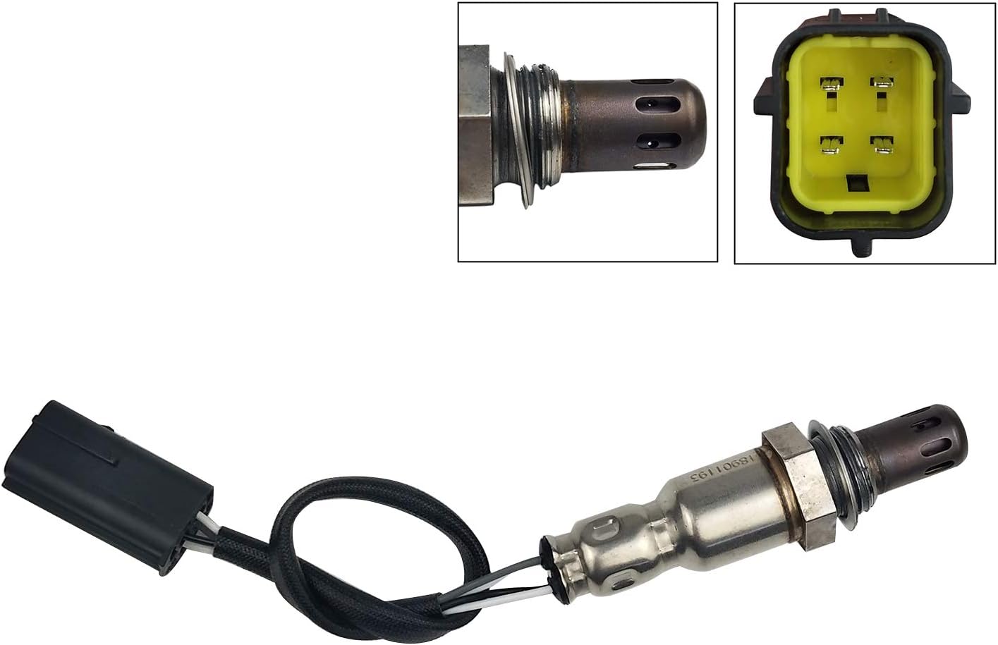 Oxygen Sensor 234-4381 234-4381 O2 Sensor Replacement for Nissan Altima 2.5L 3.5L, Black