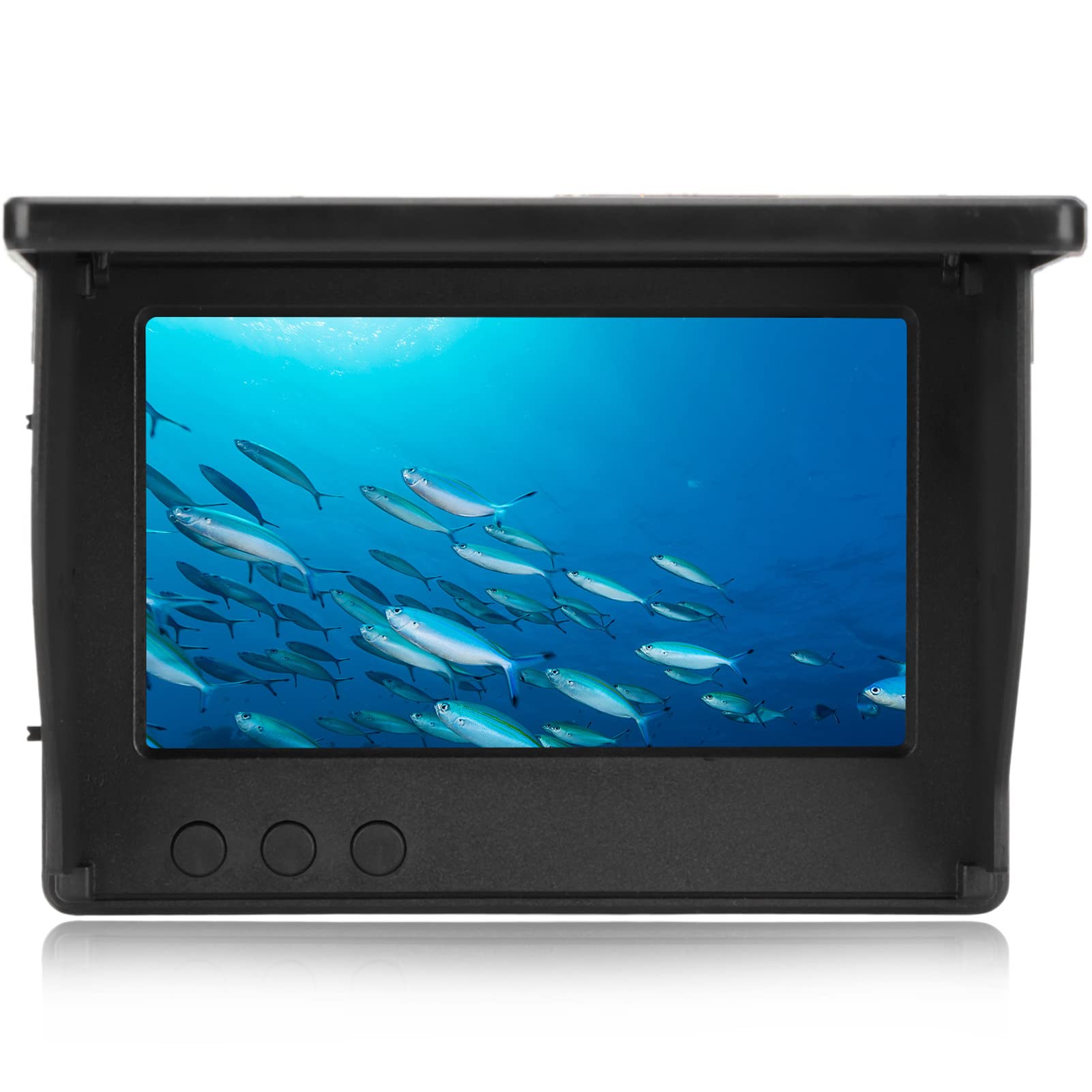 Yoidesu 4.3in Fish Finder with Full Viewing Angle Screen, 800x480 Underwater Fishing Camera, 5000mAh, for Sea Fishing, Ice Fishing, Lake Fishing, Support 3.5mm Camera Interface-image-47