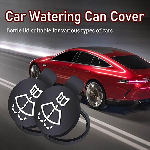 Miniatura 7 de 2 tapas de depósito de limpiaparabrisas para depósito de líquido para limpiaparabrisas para Chevy Buick Cadillac, reemplaza al OEM #: 13227300,