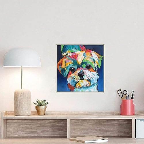 Miniatura 6 de SYNHOK Pintura por números para adultos y niños principiantes, kit de pintura acrílica para decoración de habitación, regalo ideal de 16 x 20