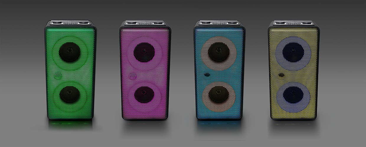 Muse M1808DJ Enceinte Portable Noir 150 W