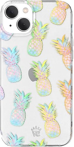 Miniatura 19 de VELVET CAVIAR Funda para iPhone 14, probada en caídas de 10 pies, purpurina transparente Bratz Bratz Pack Glitter,Café,Nebulosa