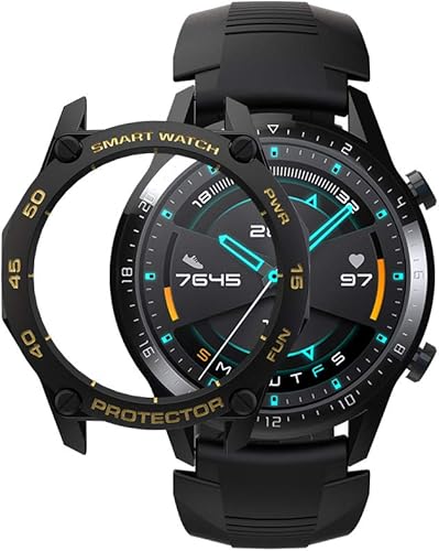 SIKAI - Funda protectora de poliuretano termoplástico para Huawei Watch GT 2 de 1.81 pulgadas, antiarañazos, a prueba de golpes, funda protectora de