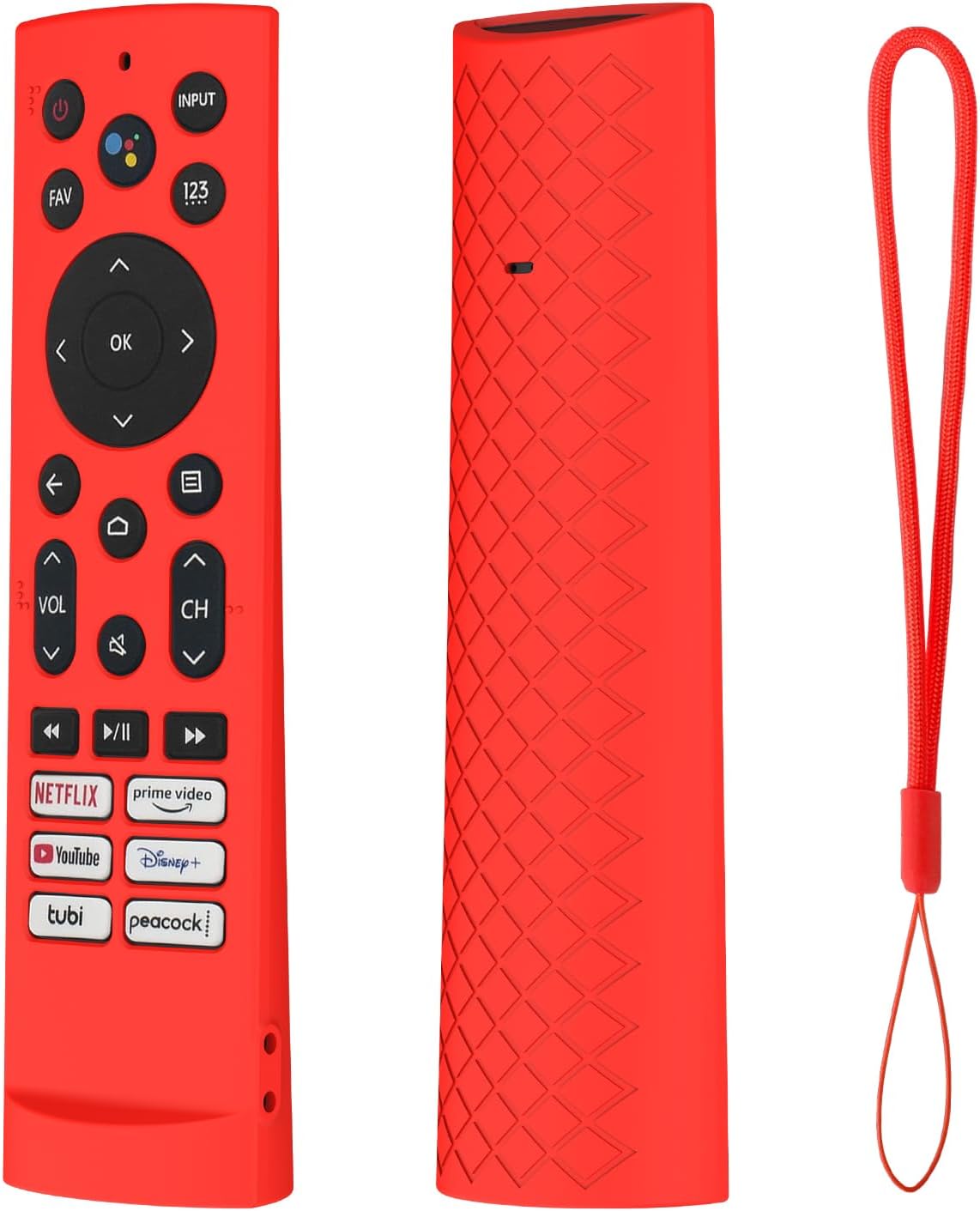 Silicone Case for Hisense Voice Remote ERF3A90 Fit for