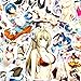 Produktbild BLOUR 70 Stück Anime Sexy Stickers Pack Schöne Mädchen Graffiti Erwachsene Otaku Wohlfahrt für DIY Gitarre Laptop Gepäck Koffer Skateboard