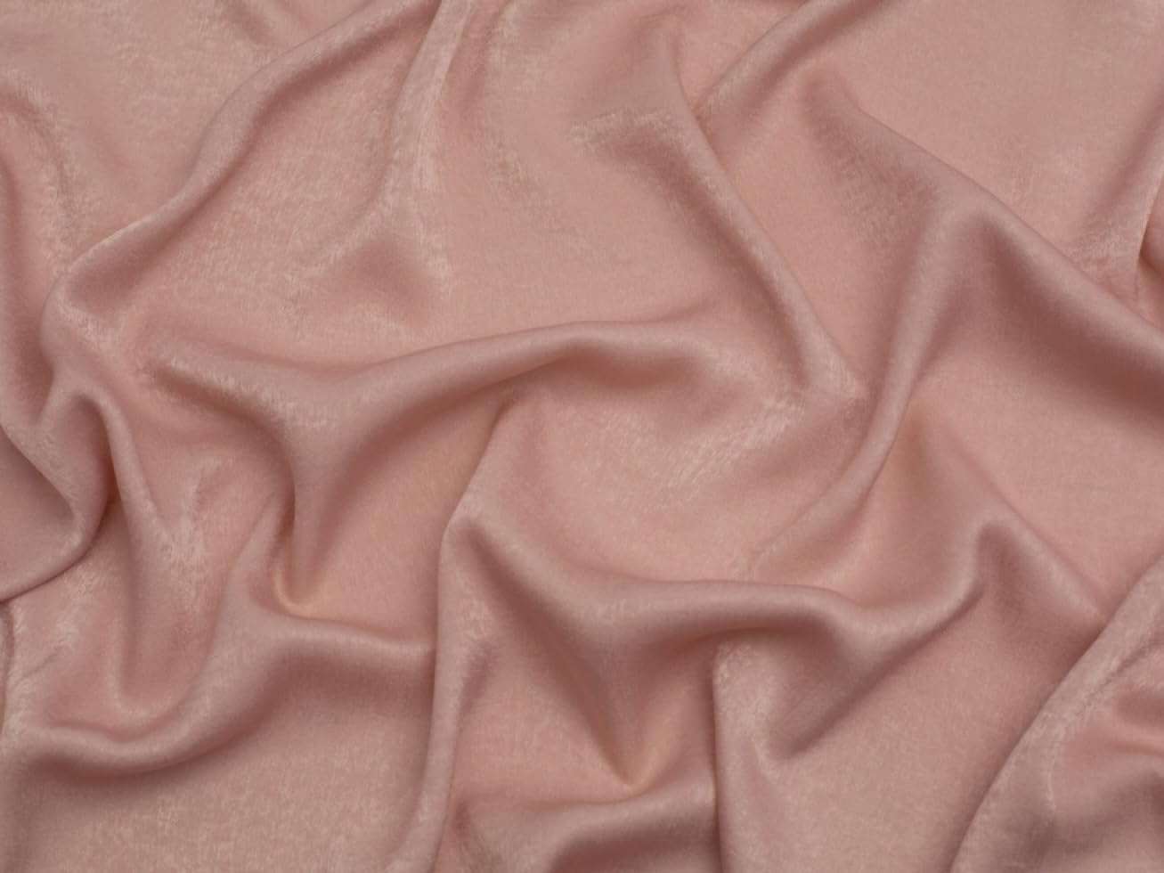 Minerva Core Range Blush Velvet Touch Satin Fabric