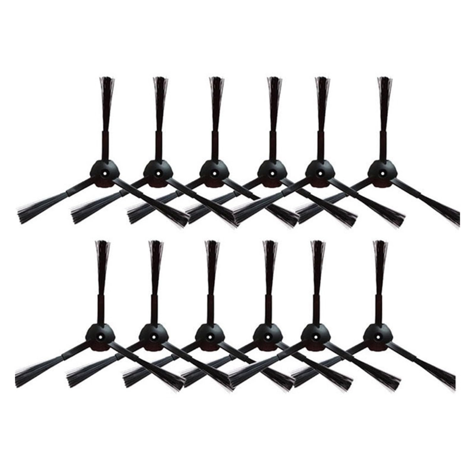 GENTERUN Robotic Vacuum Cleaner Replacement Side Brush,Compatible For ILIFE,V7 V7S Plus V7s Pro Household Sweeper Cleaning Tool(12pcs)