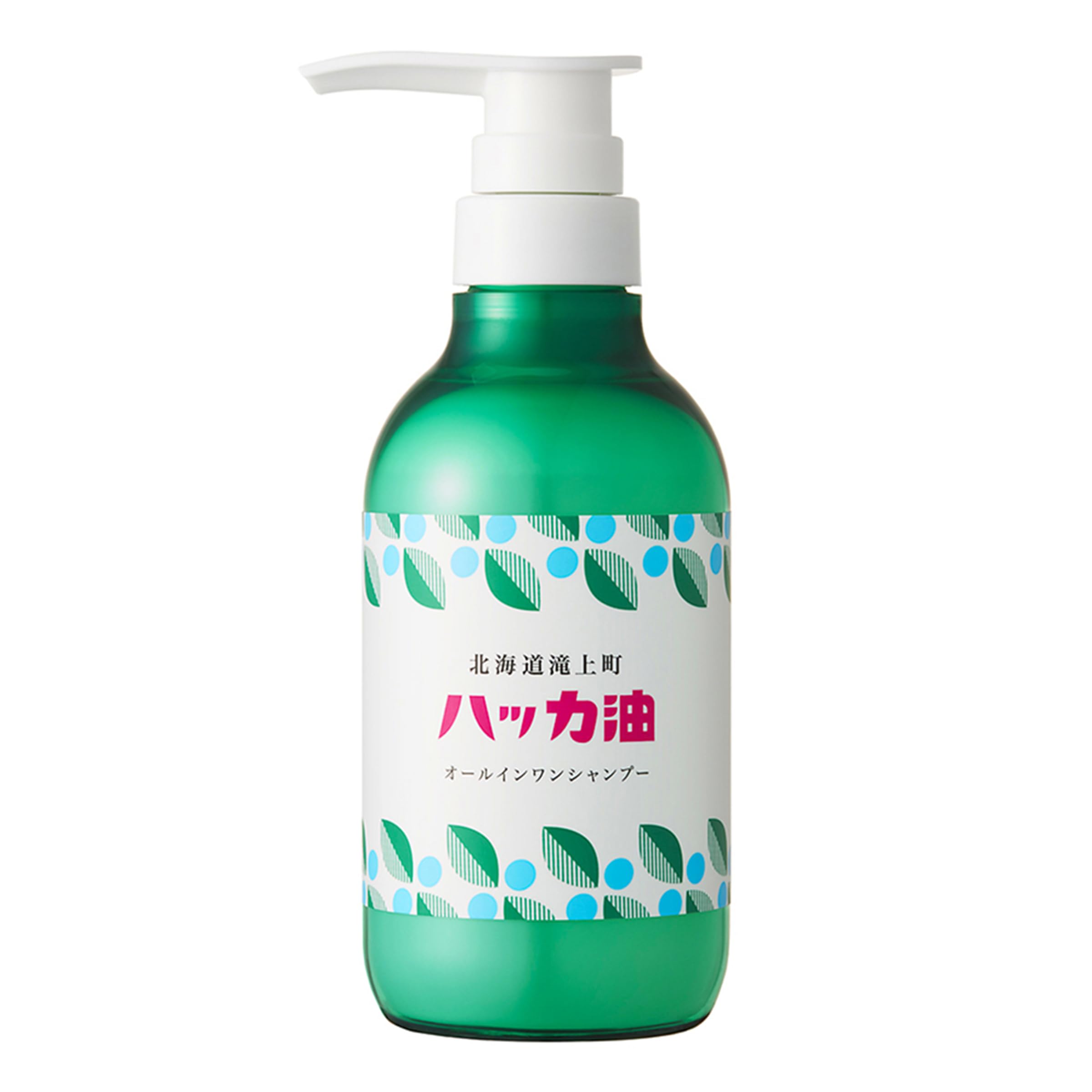 Daily Aroma, Hokkaido Peppermint Oil, All-in-One Shampoo, 12.2 fl oz (365 ml), Peppermint Scent, Made in Japan, Cool Heatstroke Prevention, Mint, Menthol, Cooling Scalp Care, Weak Acid, Cold Sensation, Peppermint Shampoo, Cooling Goods, Father's Day, Scalp white