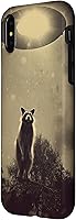 Vista 8 de iPhone 15 Pro Max Vintage alien raccoon UFO Alien Case