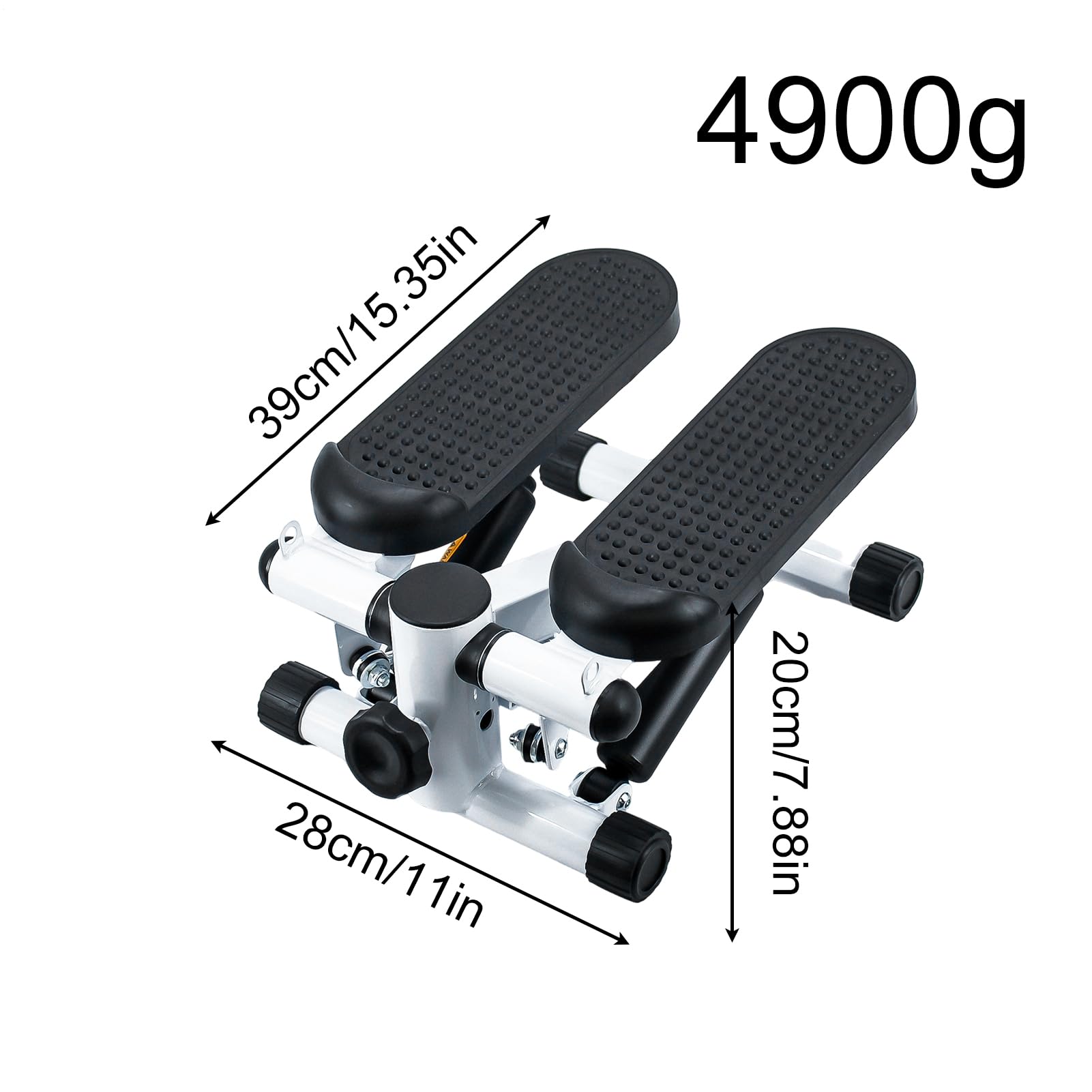 Stepper per Scale Stepper da Cammino con Bande Elastiche | Macchina per Allenamento Completo del Corpo Per Palestra Casa Ufficio Viaggio Fitness Indoor