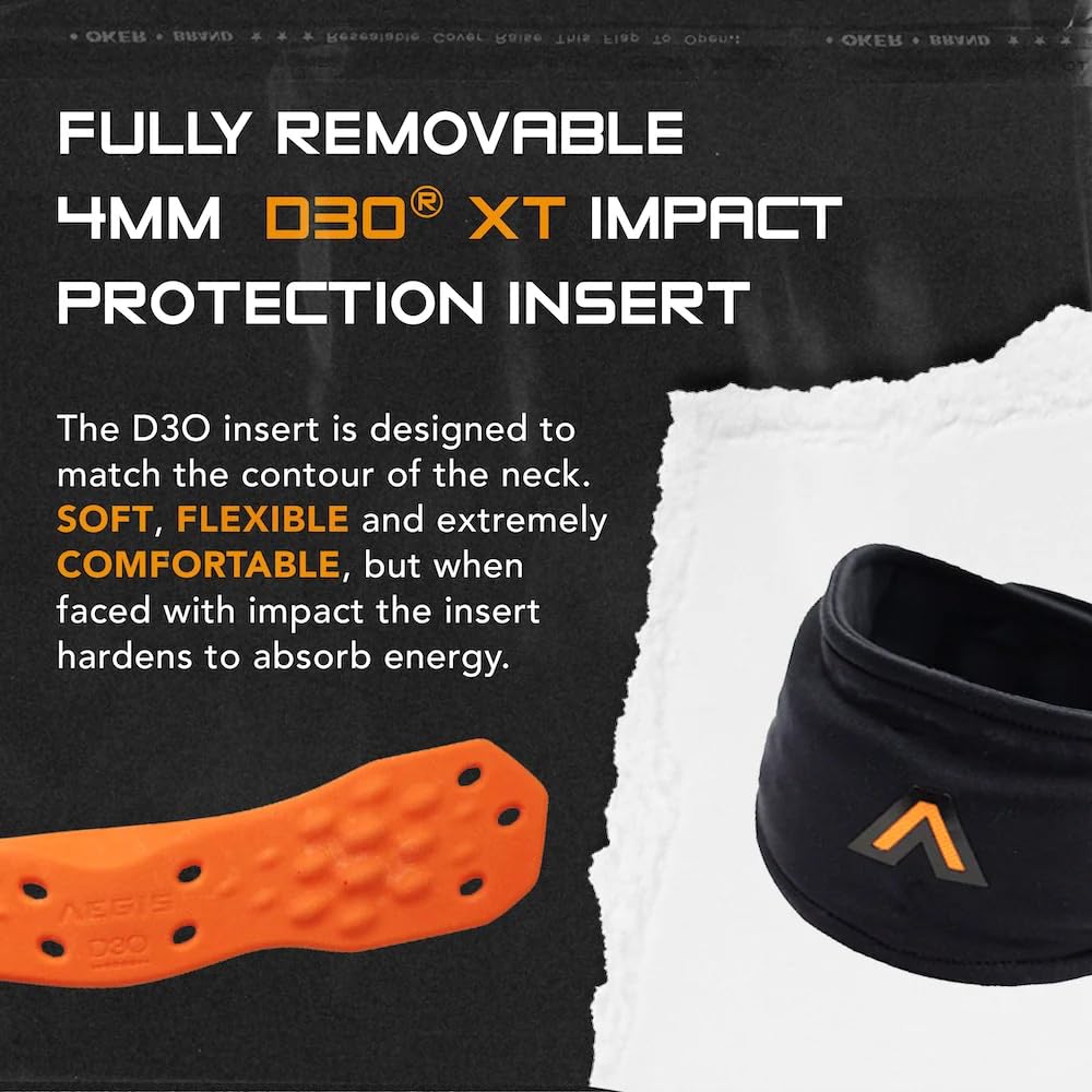Interceptor (Bibless) - Protector de cuello para hockey con D3O