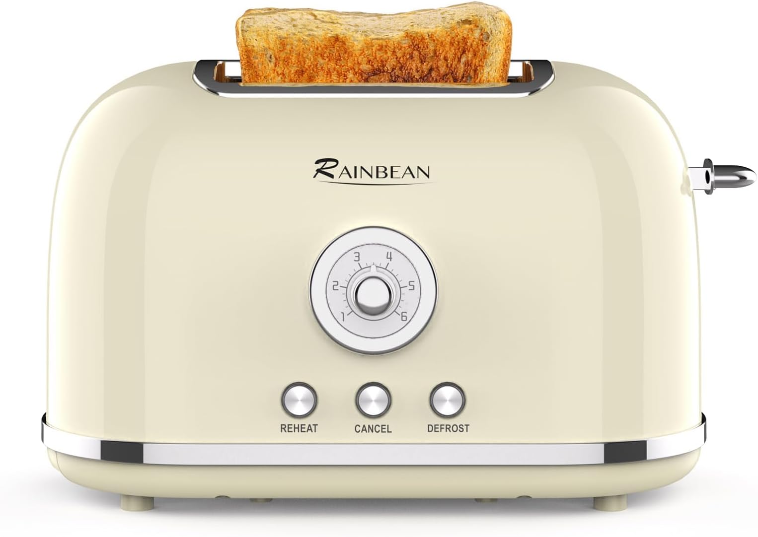 Russell Hobbs RU23334 Stainless Steel 2 Slice Toaster, Cream,Cream Amazon.co.uk Home & Kitchen