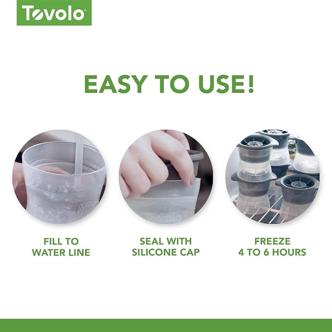 Molde para Hielo Esférico Tovolo Juego x2 miniatura 7