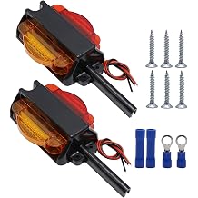 LED Turn Signal 14 LED Truck Trailer Side Lights, Carriage Tail Lights, Warning Lights, Rear Tail Lights, Rear Tail Lights