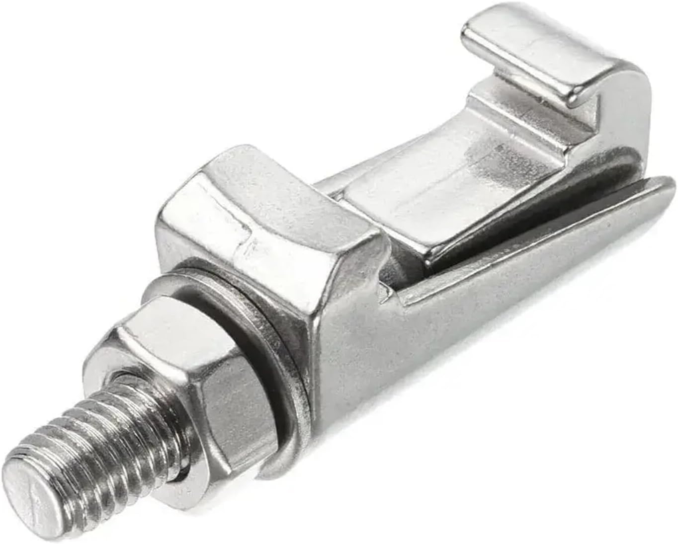 M8 M10 M12 ISO Double Claw Clamp 304 Stainless Steel Vacuum Fitting(M10)