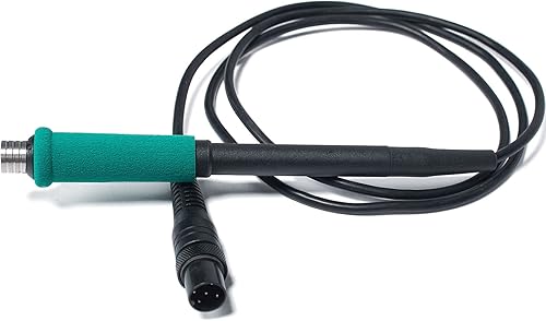 YIHUA Pieza de mano/mango de repuesto de soldador 716A para estación de soldadura de precisión 982 verde y 982D