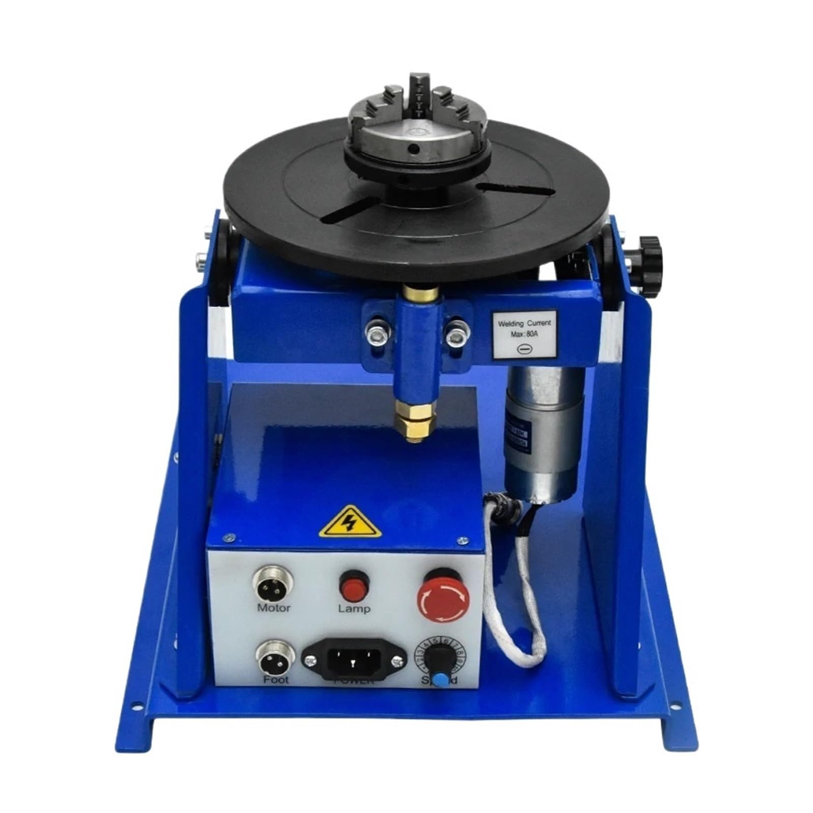 Rotary Welding Positioner Turntable 10KG Positioning Machine Tilte Table For Annular Smooth Rotation