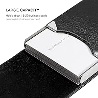 Zibuyu® Business Card Holder Metal Visiting Card Holder for Women