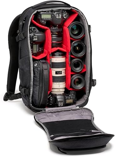 Miniatura 3 de Manfrotto PRO Light Flexloader L, mochila profesional para cámaras, bolsillo expandible para estabilizador de cardán de 3 ejes, múltiples puntos de