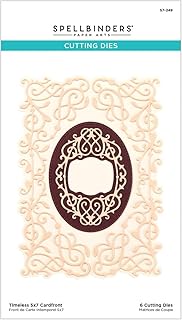 Spellbinders Timeless 5 x 7 Cardfront Etched Dies, Metal