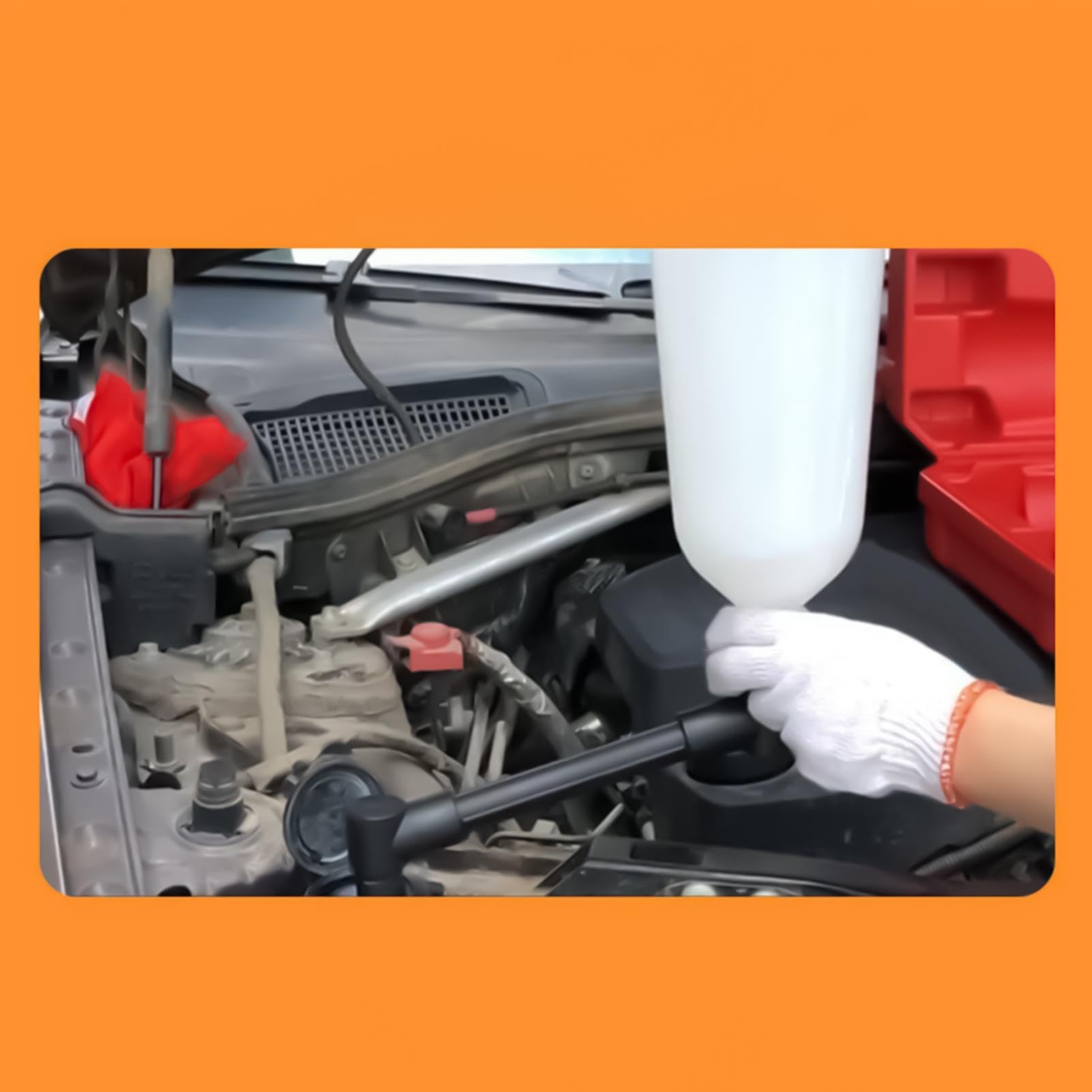Juego de embudo de para cambio de líquido automotriz | Juego de embudo de aceite de motor para transmisión, motor, vehículos, camiones, sedanes, motocicletas, taller, casa y