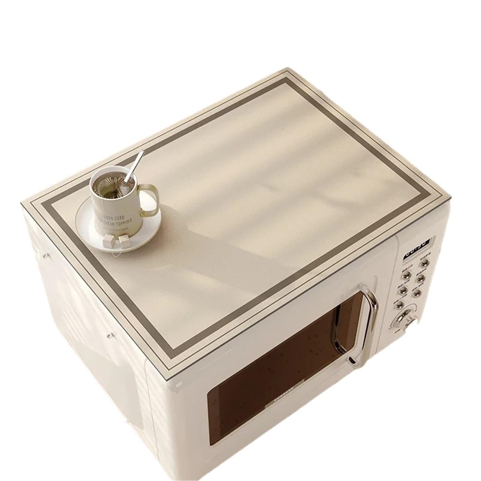 ZNTIHZ Nightstand Cover Furniture Protective Pad Soft Diatom Mud Mats Water Absorbent Table Mat For Coffee For Furniture Dresser(Beige B,60x60cm)