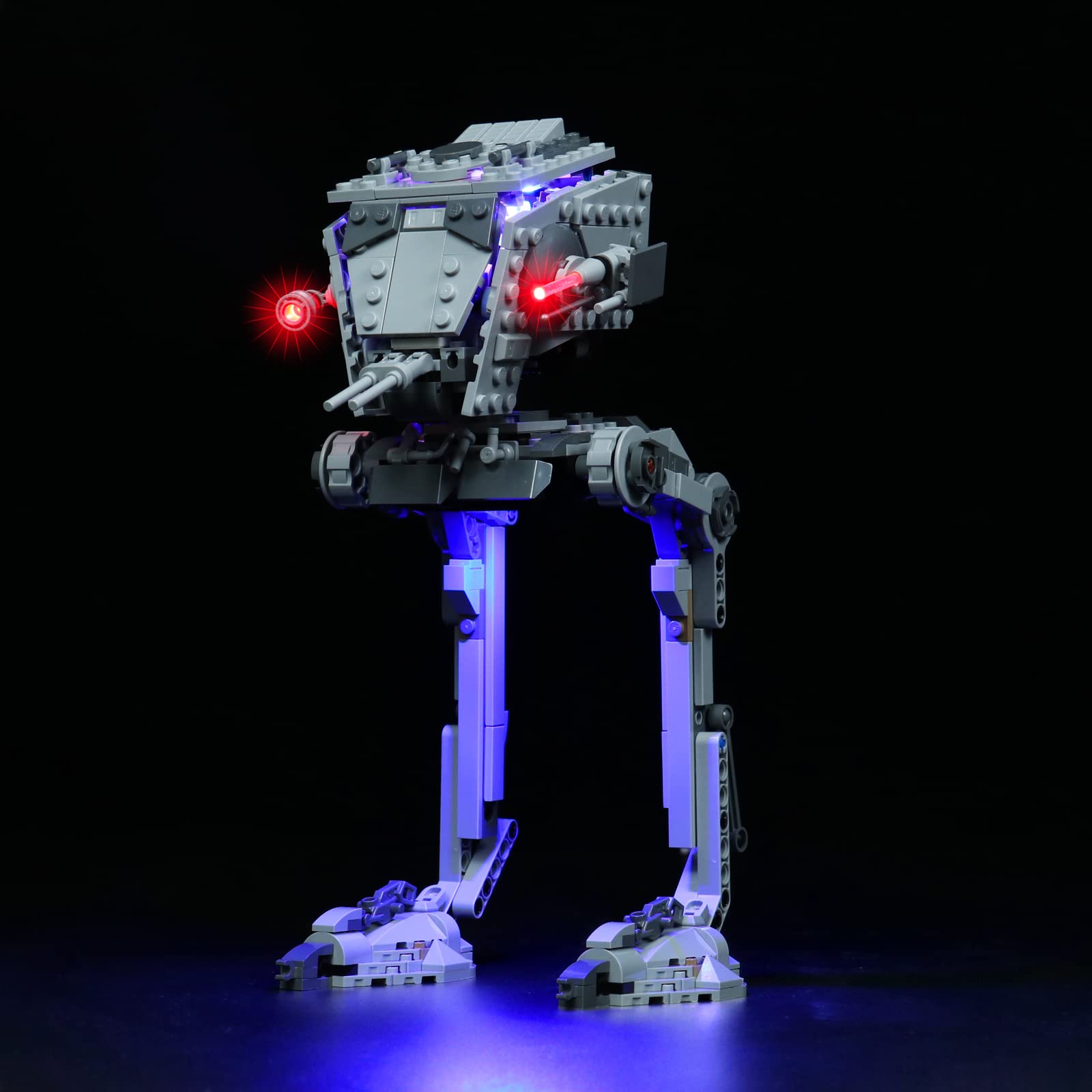 PIPART LED light kit compatible with Lego 75322 Hoth AT-ST Walker,(NO Model, Light Kit ONLY),Well-designed &Easy Installation.