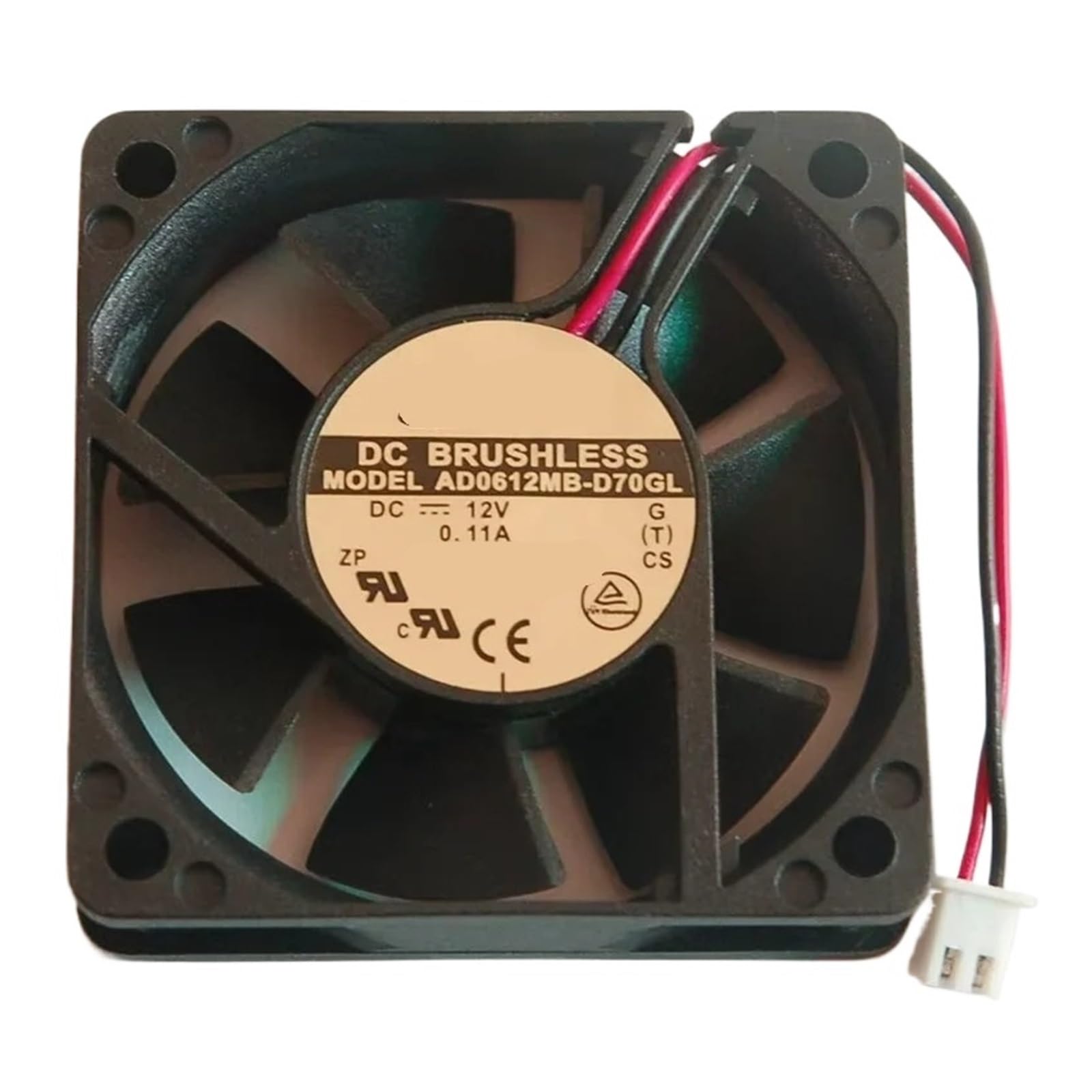YMUGUEGH AD0612MB-D70GL 12V 0.11A 6015 6cm cooling fan