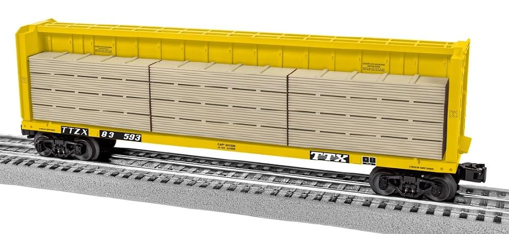 Lionel TTX Standard O CENTERBEAM FLATCAR #83593 O Gauge 2343092