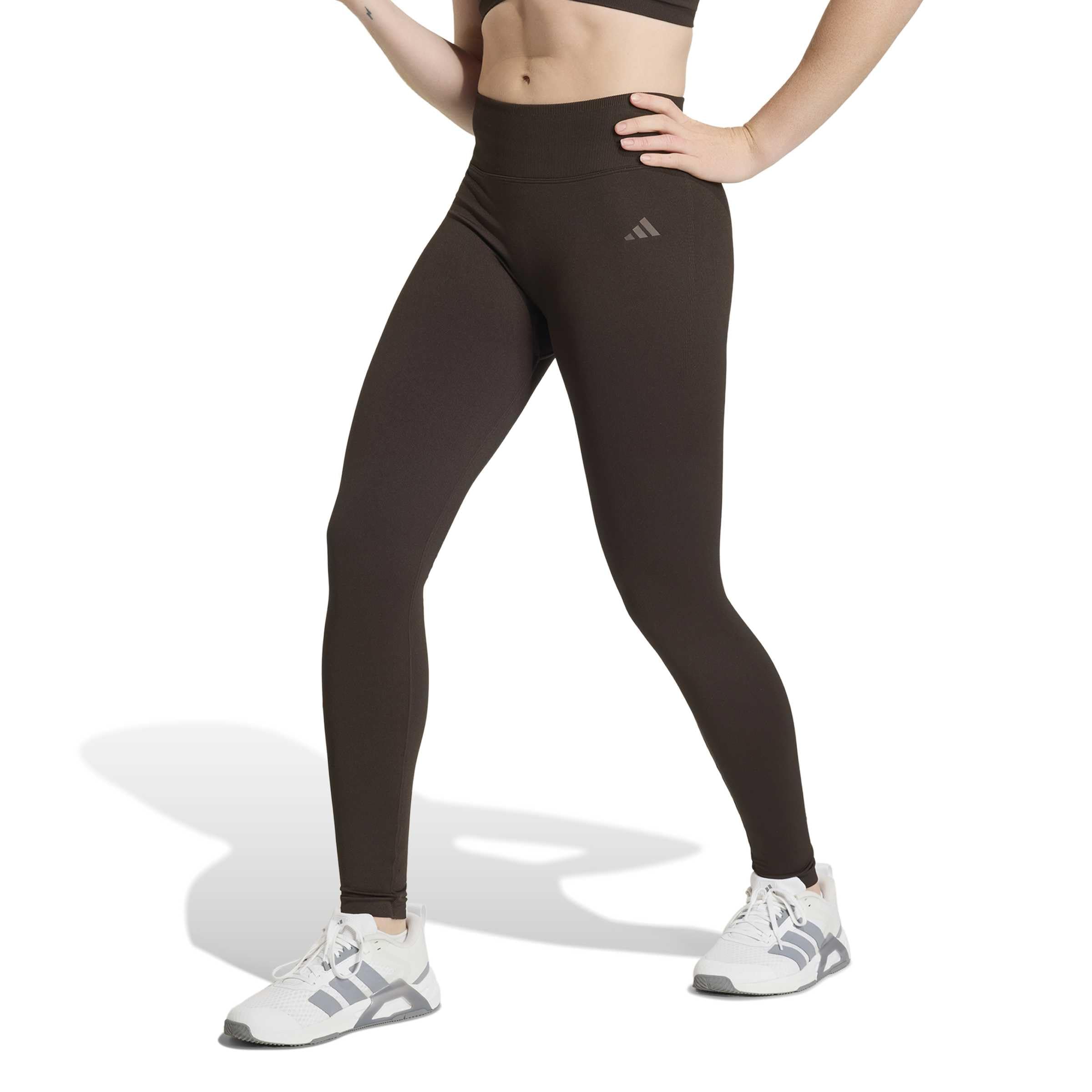 adidas Workout Essentials Knit Scrunch 1/1 Leggings - Rajstopy Kobiety