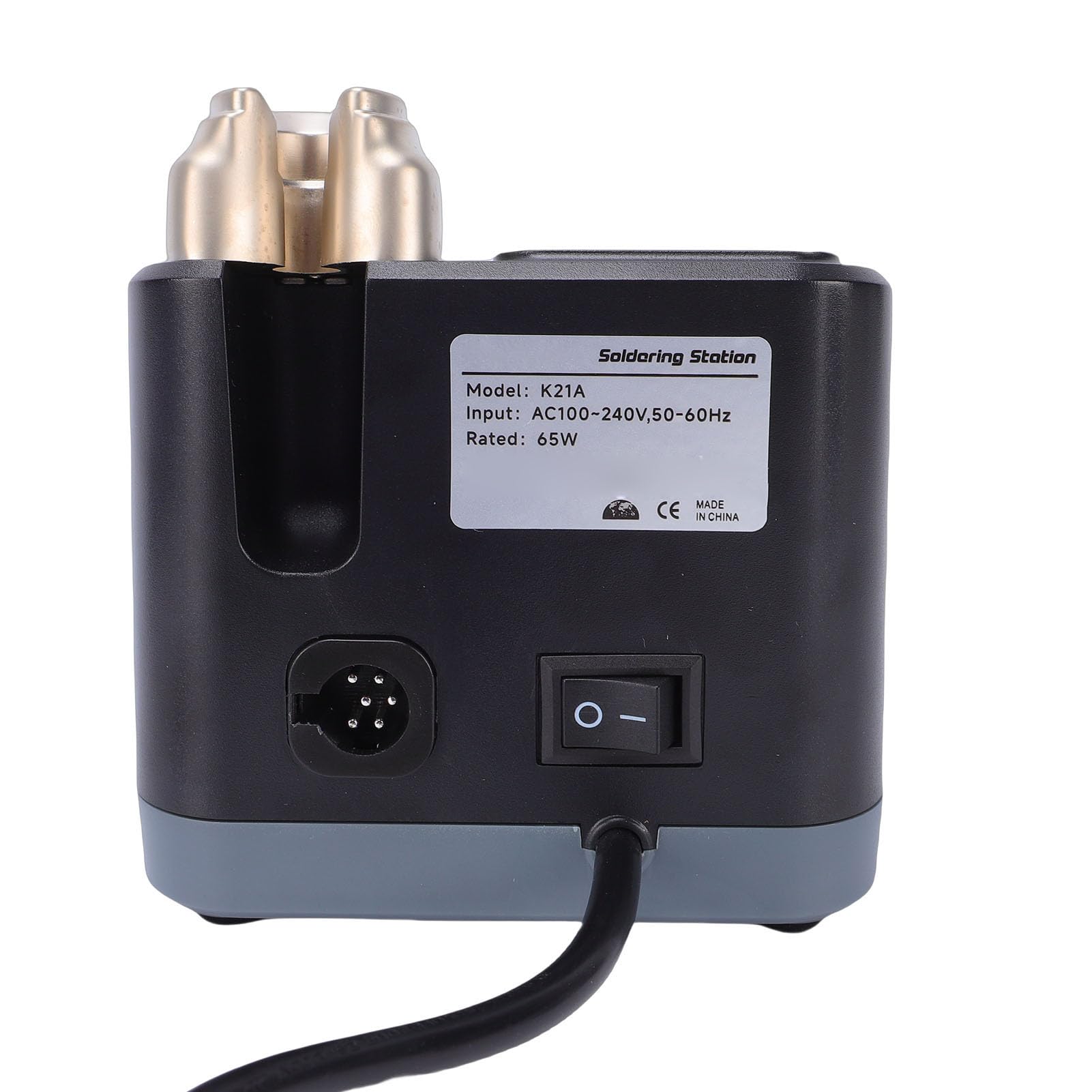 Dpofirs Estación de Soldadura de Calentamiento Rápido de 65 W (black)