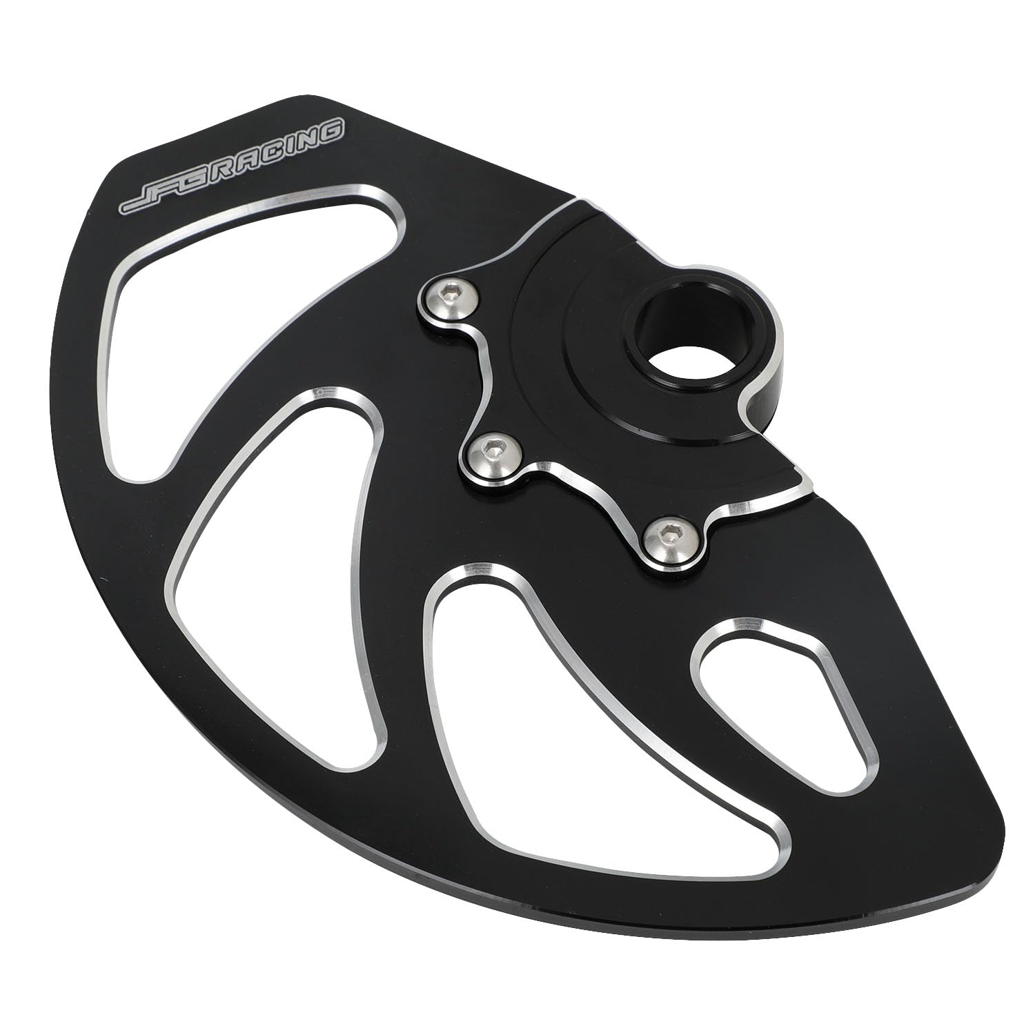 Protector de disco delantero para motocicleta Sur Ron Light Bee S/X Segway X160/X260 Talaria Sting-Black
