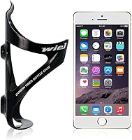 Vista 7 de Wiel Soporte de jaula de botella de agua de bebida ligera de bicicleta de fibra de carbono completa