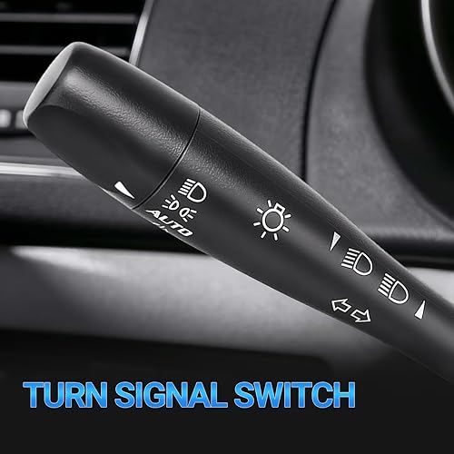 Miniatura 2 de Interruptor de señal de giro, compatible con Chevy Malibu 2004-2012, Pontiac G6 2005-2011, Saturn Aura 2007-2009, reemplaza D6253E, 20940369,
