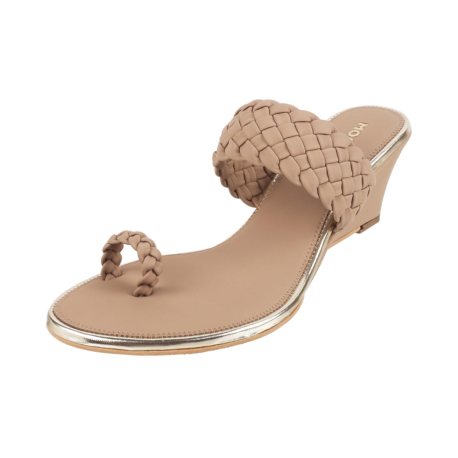 Mochi Women Beige Wedge Heel Fashion Sandal UK/3 EU/36 (32-128) (B0CXMZ9XFL) Amazon Price History, Amazon Price Tracker