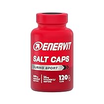 Enervit Salt Caps, Integratore Multivitaminico a Base di Sali Minerali per Sportivi, Favorisce la Reidratazione Durante l’Attività Sportiva, Formato 120 Capsule