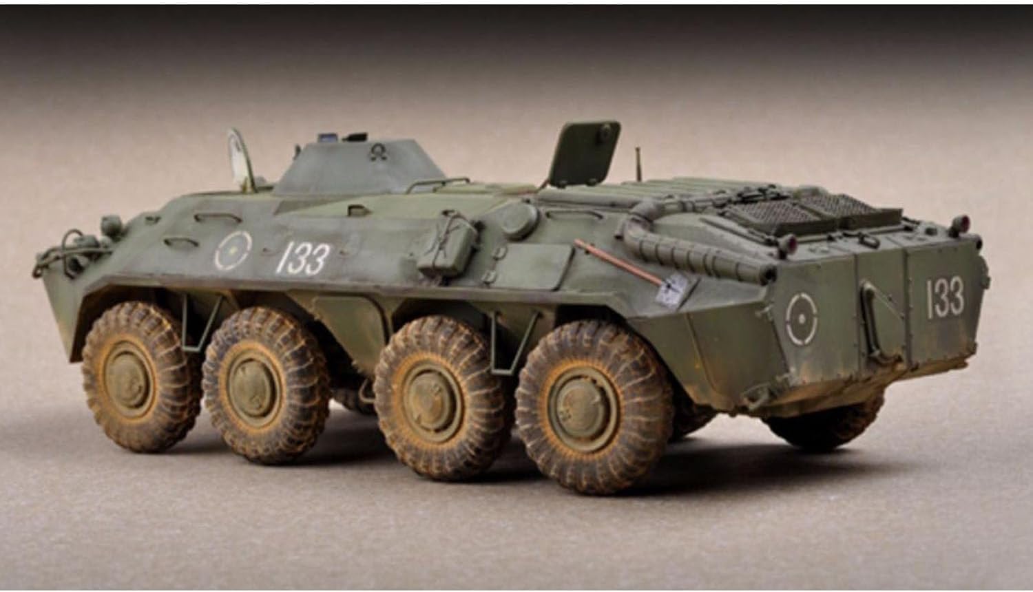 TOUCAN RC HOBBY 1/72 Russian BTR-70 APC Early Armored Transport Vehicle Car Kit for Ages 14+