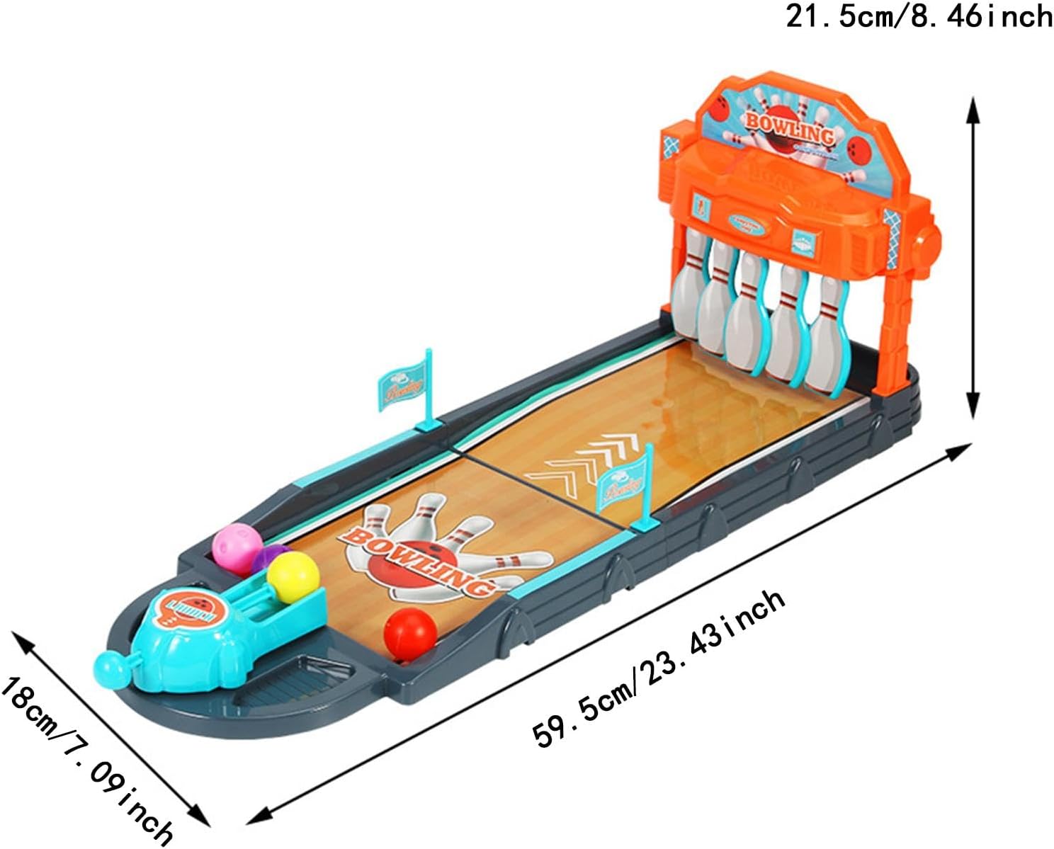 Generic テーブルボウリングゲーム、子供用デスクゲーム、誕生日プレゼント、