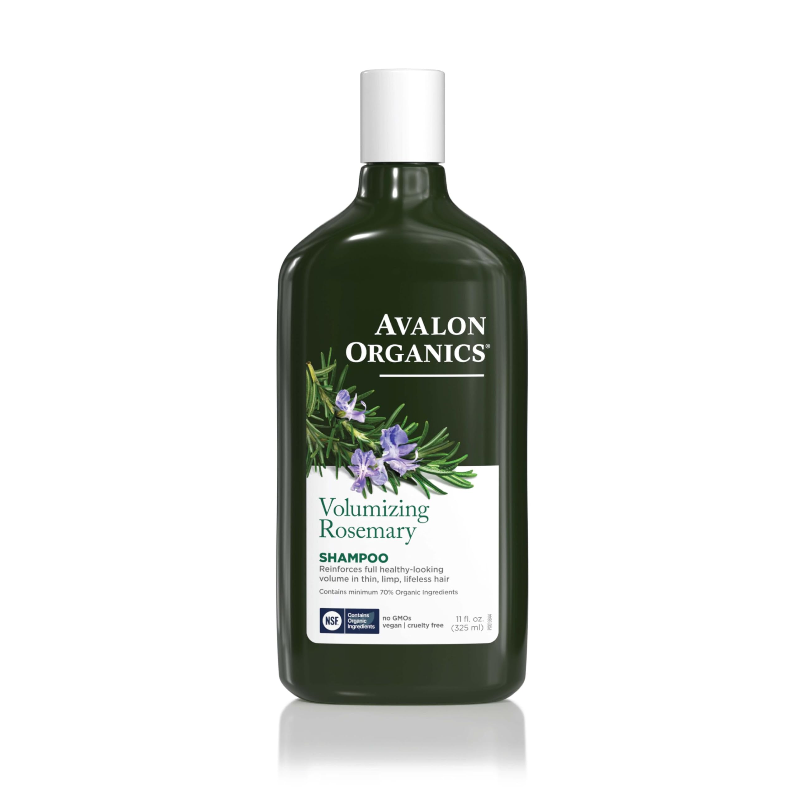 Avalon Organics Shampoo, Volumizing Rosemary, 11 Oz