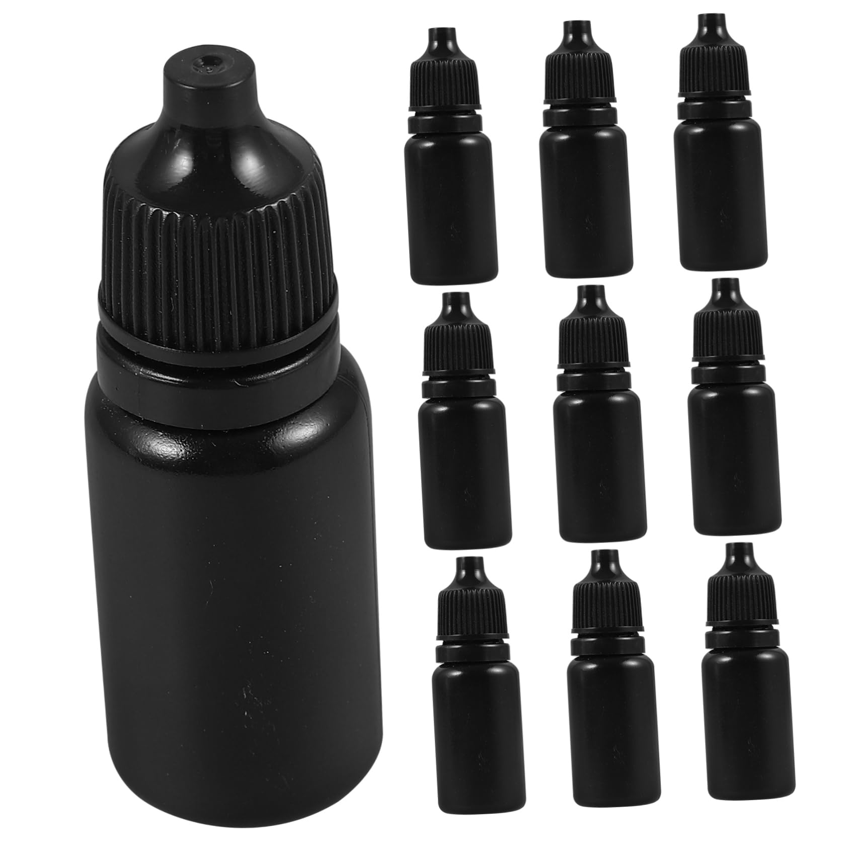 Baluue 120pezzi Bottiglie Contagocce Squeeze Da Flaconi Vuoti Per Liquidi Per Occhi Orecchie Oli Essenziali e Pigmenti Compagni Di Viaggio Pratici e Leggeri