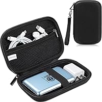 Vista 1 de Hard Travel Electronic Organizer Case, Electronics Accessories Organizer Pouch Bag for External Hard Drive, Power Bank, Chargers, Cable, Cord