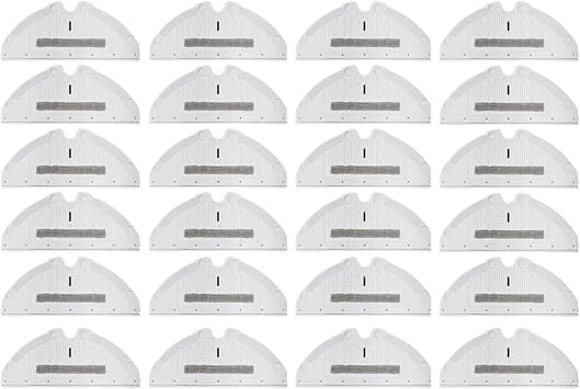 Disposable Mop Cloth Holder,compatible For Xiaomi,compatible For Roborock, S54 S55 S52 S53 S50 S51 S5 S5MAX S6 Robot Vacuum Cleaner Mop Rack24pc