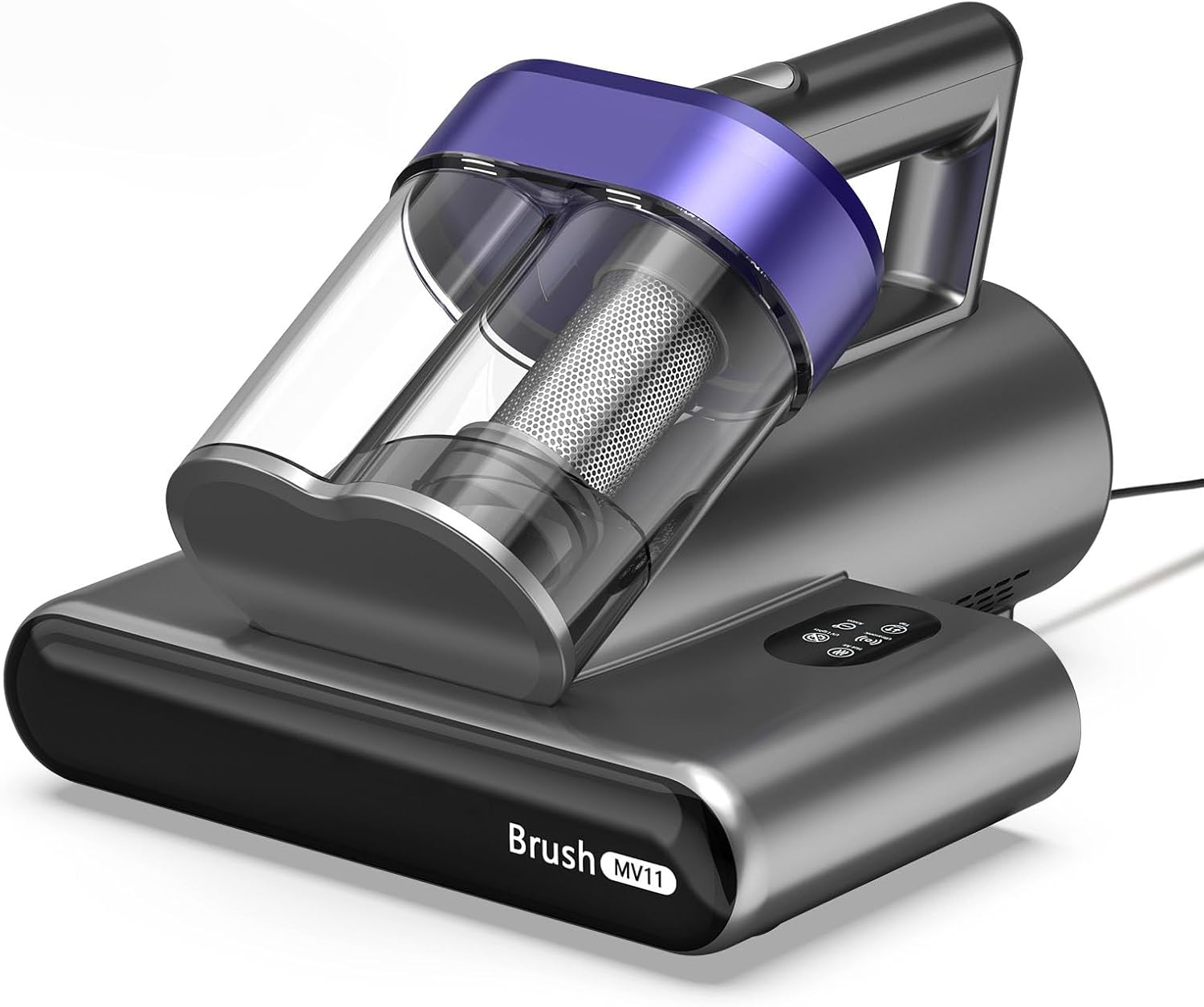 Mattress Vacuum Cleaner,16Kpa Bed Vacuum Cleaner with UV-C Light,140°F Heat,HEPA Filter & Ultrasonic,Versatile Handheld Vacuums for Bed,Sofa,Couch,Crib(Corded)